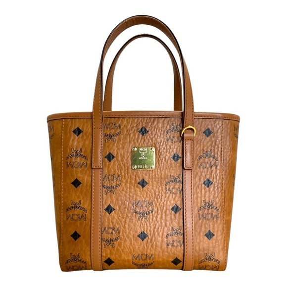 • Toni-Top Zip Mini Shopper Bag MCM •One Owner • $650 Retail •